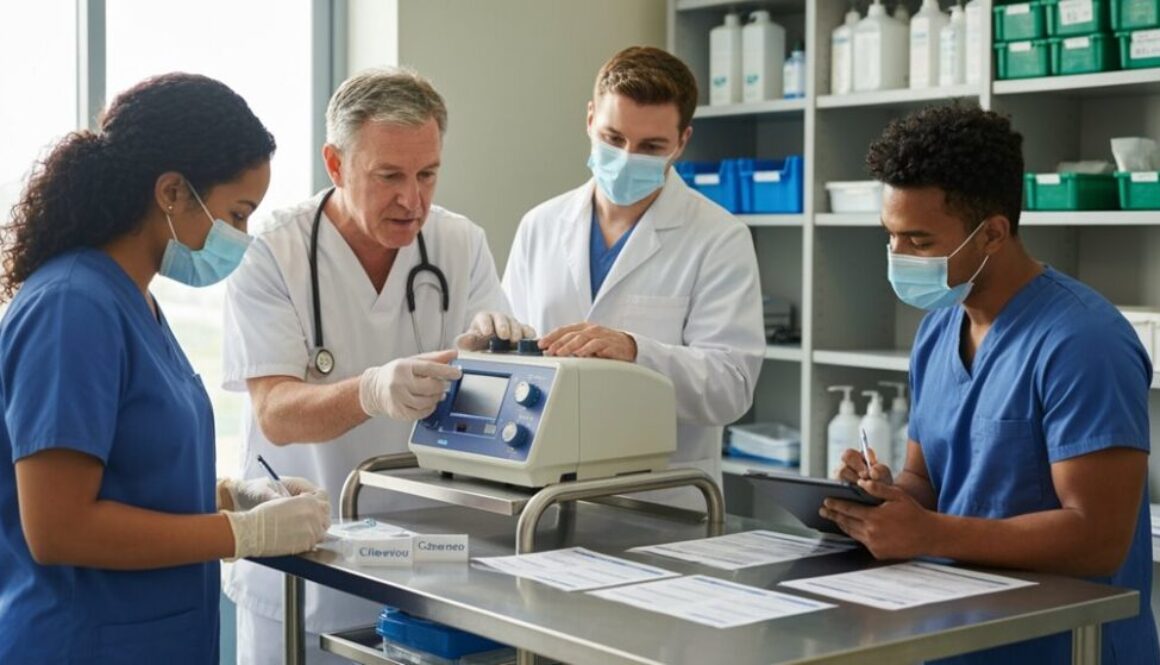 Geräteaufgaben und Verantwortlichkeiten