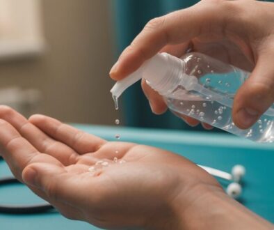 richtige Händedesinfektion