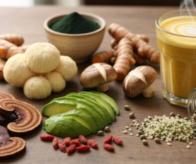 Superfoods und medizinische Pilze