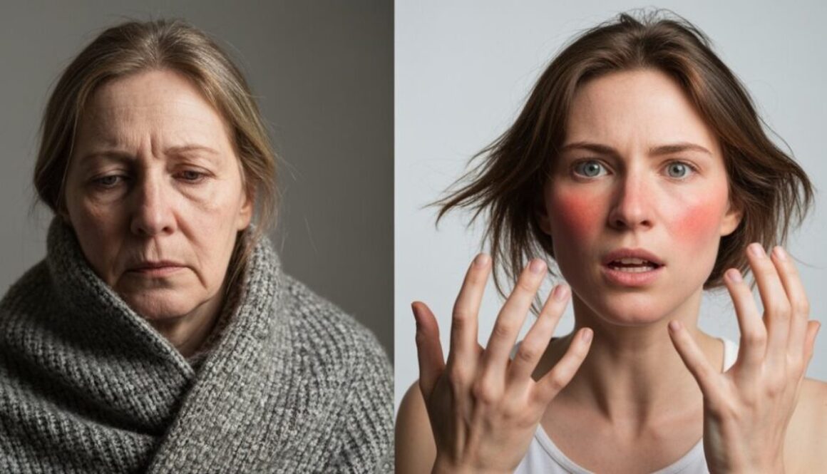 unteraktive versus überaktive Schilddrüse